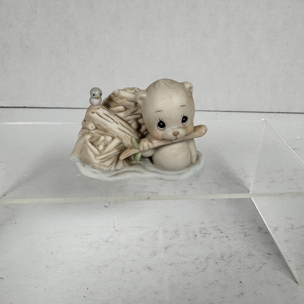 Precious Moments 1992 "Every Man's House‎ Is His Castle" Beaver Figurine BC921